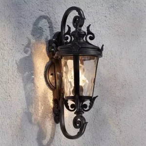 Aluminum Outdoor Wall LED Lights Europe America Style Waterproof Park Garden Landscape Exterior Wall Mounted