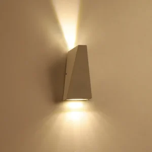 Aluminum Outdoor Wall Lamp Up and Down Surface Mounted Garden Light Waterproof IP54 Decorative COB LED 2x3W