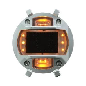 Aluminum Solar Cat-Eye Road Stud Multi-Color Flashing and Constant Light Waterproof IP68