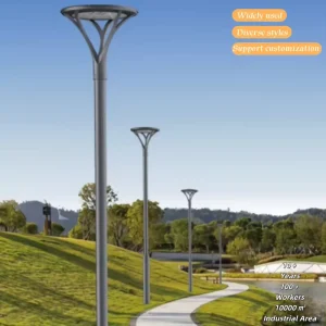 Aluminum Waterproof IP65 Landscape Driveway Solar LED Path Lamp Bollard Lights Solar Power Light Solar Garden Light
