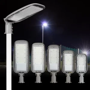 Aluminum Waterproof IP65 Outdoor Grey 50 70 100 150 200W LED Street Lights
