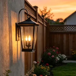 American Style Garden Wall Lamp Outdoor Waterproof IP65 Corridor Lights Industrial Balcony Entrance Corridor Light