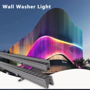 Anti-Glare Bridge Bar Line RGBW+W+W 24V 36W Wall Washer Lights LED Exterior Building Light