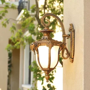 Antique Vintage Aluminum LED Industrial Rustic Waterproof Lighting Wall Lamp New Design European Style for Outdoor Use