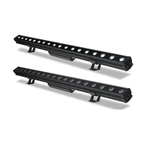 Architectural Building Facade Lighting Waterproof Bar 4in1 with DMX Lights Outdoor LED Wall Wash Lighting for Building Exterior
