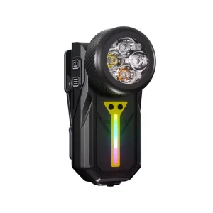 Asafee Magnetic Rechargeable 5W Aluminum ABS Headlamp LED Flashlight with Clip Multi Function Induction for Hiking & Camping