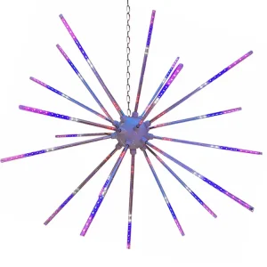 Atmosphere Decor Party Outdoor Christmas Decoration Waterproof Holiday Garden Decorative RGB Motif Led Fireworks Tree Lights