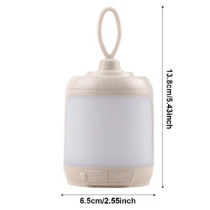 Atmosphere Light Outdoor Handheld LED Dual Color Touch USB Charging Camping Light