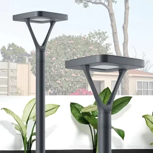 Back Yard Square Waterproof Outdoor LED Solar Powered Path Light Garden Lights LED Garden Lamp