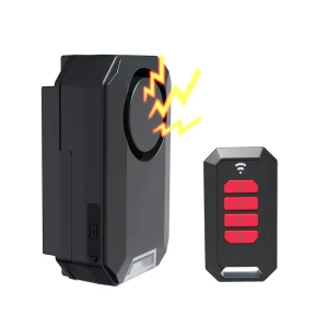 Bike Anti Theft Alarm Wireless Motion Detection Loud Siren Waterproof Bicycle Security Alarm Protection Outdoor Device