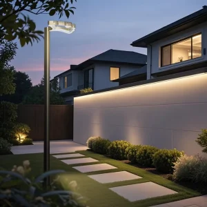 Bionic Design Appearance 3m 4m 5m IP65 Rated AC Die-cast Aluminum LED Outdoor Landscape Garden Lamp Remote Control Dimmable