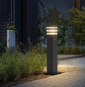 Black LED IP65 Waterproof Outdoor Landscape Pathway Light, E26/E27, Aluminum Construction