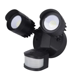 Black Modern Home Garden Outdoor Security Light Smart LED Motion Sensor Night Light