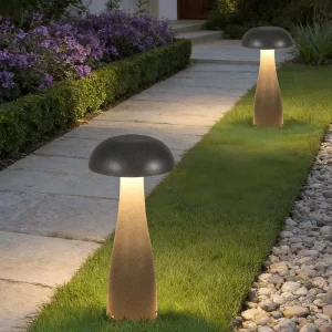 Bollard Light Popular Design Garden Yard Landscape Lawn Lighting IP65 Rating Warm White LED Garden Lights