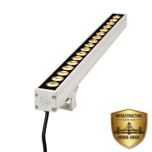 Bridge LED Wall Washer IP65 RGBW Anti-Vibration Salt-Spray Resistant 36W Linear Light for Infrastructure