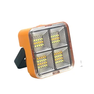 Bright IP65 LED Solar Flood Light with Magnet Landscape Car Camping Tent Lighting Outdoor