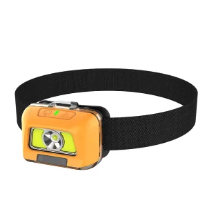 Brightenlux Multi-Modes COB and LED Dual Source Headlamp with USB 500LM IP67 Waterproof Rechargeable Head Torch for Outdoor