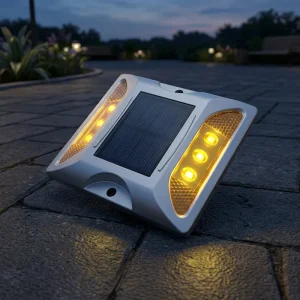 Built in On Off Switch IP68 Solar Pavement Marker Shockproof LED Walkway Light for Garden Wooden Boardwalk Scenic Area Outdoor