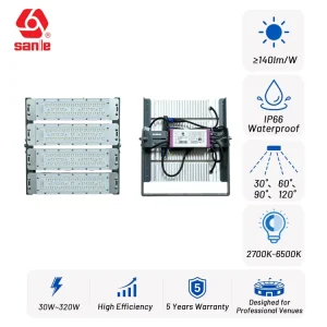Bulk LED Flood Light 320W Stadium grade Flood Light IP66 Outdoor Sports Field Grade Price OEM ODM