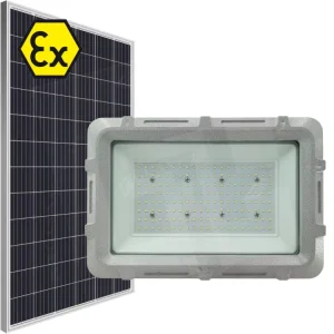 C01P Series Rectangle Gray Zone 1 2 21 22 ATEX Flood Light IP67 Gas Dust Explosion Proof 1000W Solar LED Floodlight
