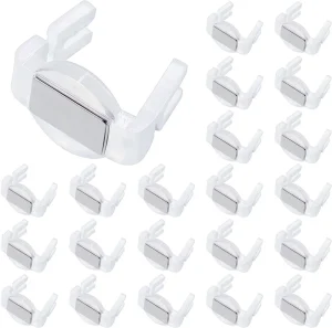 C7 Black Outdoor Light Clips Magnetic Christmas Lighting Accessories