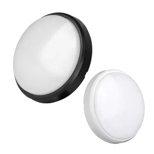 CE CB 12W 15W 18W White or Black Round or Oval Outdoor Waterproof IP65 LED Ceiling and Wall Bulkhead Light
