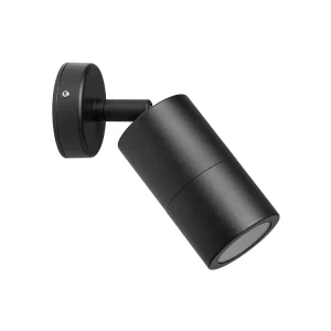 CE Certified Aluminum Outdoor Garden Wall Lamp Recessed Sunscreen Waterproof IP65 LED Wall Light with Tempered Glass Diffuser