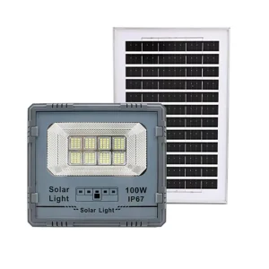 CE Certified New Outdoor Solar Food Light LED Solar Light Dusk Dawn for Garden Road Home IP67 Waterproof Rated 200W 300W 400W