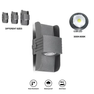 CE Indoor Outdoor Exterior Wall Lamps Led Home Decorative 2W 6W 10w Mounted up and Down Bedside Led Wall Lights Sconce