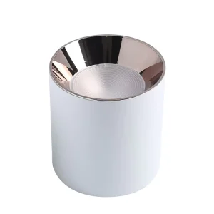 CE Outdoor Cylinder Black Aluminum 10W 20W IP54 IP20 Surface-Mounted COB LED Downlight