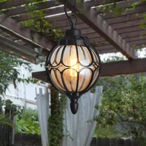 CE Quality Assured Aluminum Gold Outdoor Wall Lamp IP44 Waterproof Porch Light Chandelier Hanging Garden Landscape Lamps