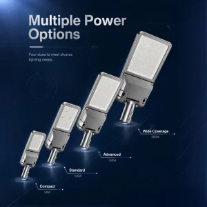 CE ROHS Approved AC LED Street Light IP65 40W 80W 160W SMD Outdoor Residential Street Road Lighting Fixture