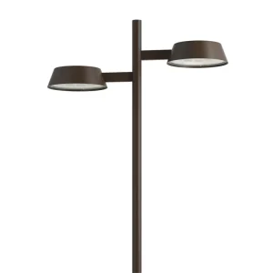 CE ROHS IP65 IK08 Certified 30W 50W 70W 90W Outdoor LED Garden Light 165lm/W Aluminum Body CRI>70 Beam Angle Type II-V 120-277V