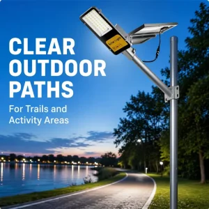 CE RoHS Street Solar Lights 300W IP66 Waterproof Outdoor 150 lm/W Die Casting Aluminum Remote Control for Europe