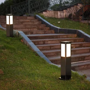 CE Rohs Quality Assured Aluminum Outdoor Garden Bollard Light Waterproof Lawn Lamp Landscape Pathway Light