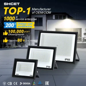CET 165C Price Led Flood Light Waterproof IP66 Projector Outdoor Led Flood Light 10W~600W Led Flood Light