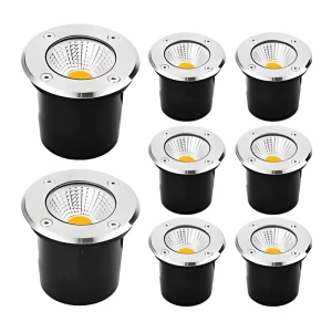 COB 3W 220V 12V IP67 Stainless Steel Landscape Underground Lighting