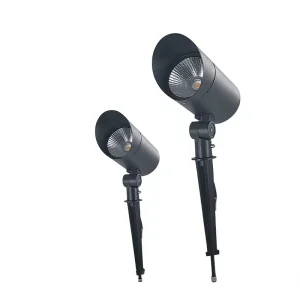 COB Aluminum Ground Spotlight Lawn Light LED Outdoor Waterproof Landscape Light Villas Courtyards 20W Stake Mounted Tree