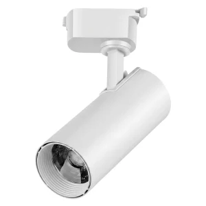 COB LED Track Spotlight with Adjustable Angle for Commercial Displays, Galleries and Clothing Stores