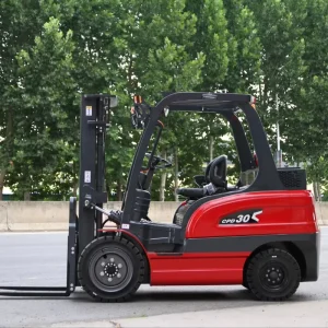 CPD CE Certified Electric Forklift 3 Ton 6m High Reach Lithium Ion Battery with Ergonomic Operator Platform