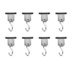 Camper Awning Light Holder 8 Packs, Easily Slide Into RV Awning Roller Bar Channel, Light Strips for Christmas Decoration