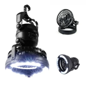 Camping Accessories Outdoor Tent Lighting Portable Led Camping Light Camping Lantern With Ceiling Fan Hanging