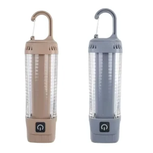 Camping Atmosphere Light LED Rechargeable Outdoor Portable Tent High Brightness Candlelight Lamp Multi function Flashlight Push
