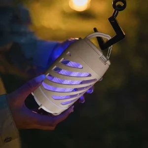 Camping Lantern Bug Zapper Mosquito UV Rechargeable Tent Lamp