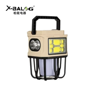 Camping Light Outdoor Bright Multi-function Portable USB Rechargeable Dimmable ABS IP44 Rated LED+Cob Tent Lighting