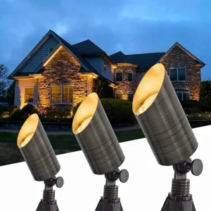 Cast Brass High Quality IP65 Waterproof Spot Light Low Voltage Landscape Lighting for Garden Light With Factory Price