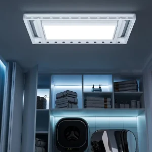 Ceiling Mounted Electric Lifting Drying Rack with Intelligent Auto Folding