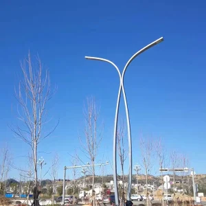 Chinese Factory Outdoor Energy-saving Led Garden Light Solar Charging Street Lamp