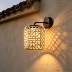 Chinese Handmade Modern Simple Door Headlight Wall Lamp Outdoor Courtyard Waterproof Villa Landscape Lighting