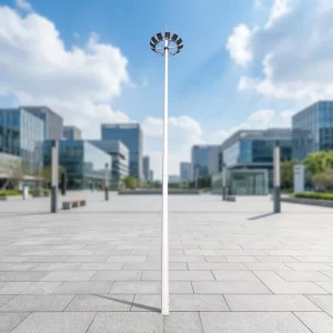Chinese High Mast Light Pole Supplier Factory 20m 25m 30m 40m Hot Dipped Galvanized Bulk Orders